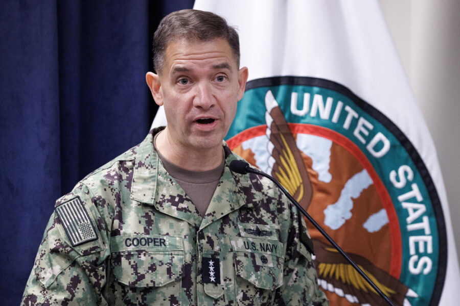 Lo ha detto il capo del Centcom Brad Cooper