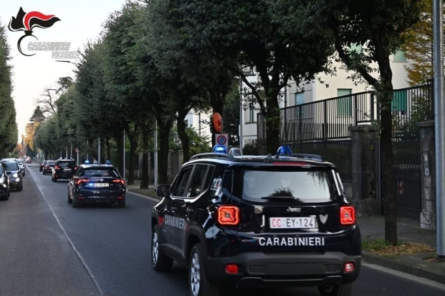 Protagonista un 48enne nel Vicentino