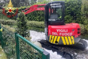Maltempo sul Lario, novanta interventi urgenti dei vigili del fuoco