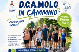 Asso cammina con D.C.Amolo, domenica 31 la passeggiata solidale