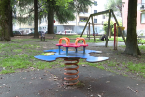 Como, al via i lavori di riqualificazione dei giardini di via Anzani e di via Volpati