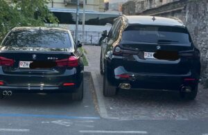 svizzeri parcheggio Santarella