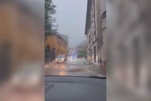 Como, maltempo e disagi in città e provincia