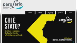 Parolario al via. Scrittura e indagine: da Agatha Christie all’intelligenza artificiale