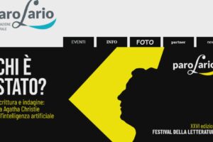 Parolario al via. Scrittura e indagine: da Agatha Christie all’intelligenza artificiale