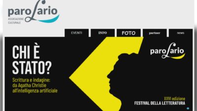 Parolario al via. Scrittura e indagine: da Agatha Christie all’intelligenza artificiale