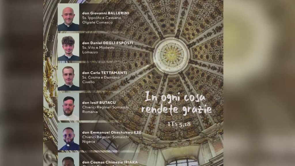 Sabato in Cattedrale a Como le ordinazioni presbiterali di sei novelli sacerdoti
