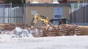 Nuova curva dello stadio Sinigaglia, 135 pali di fondazione entro il 20 giugno