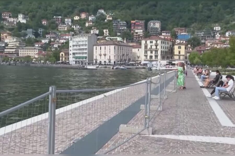 11558 Maltempo e lungolago di Como. Rapinese Parapetti novita in due settimane 1781352167