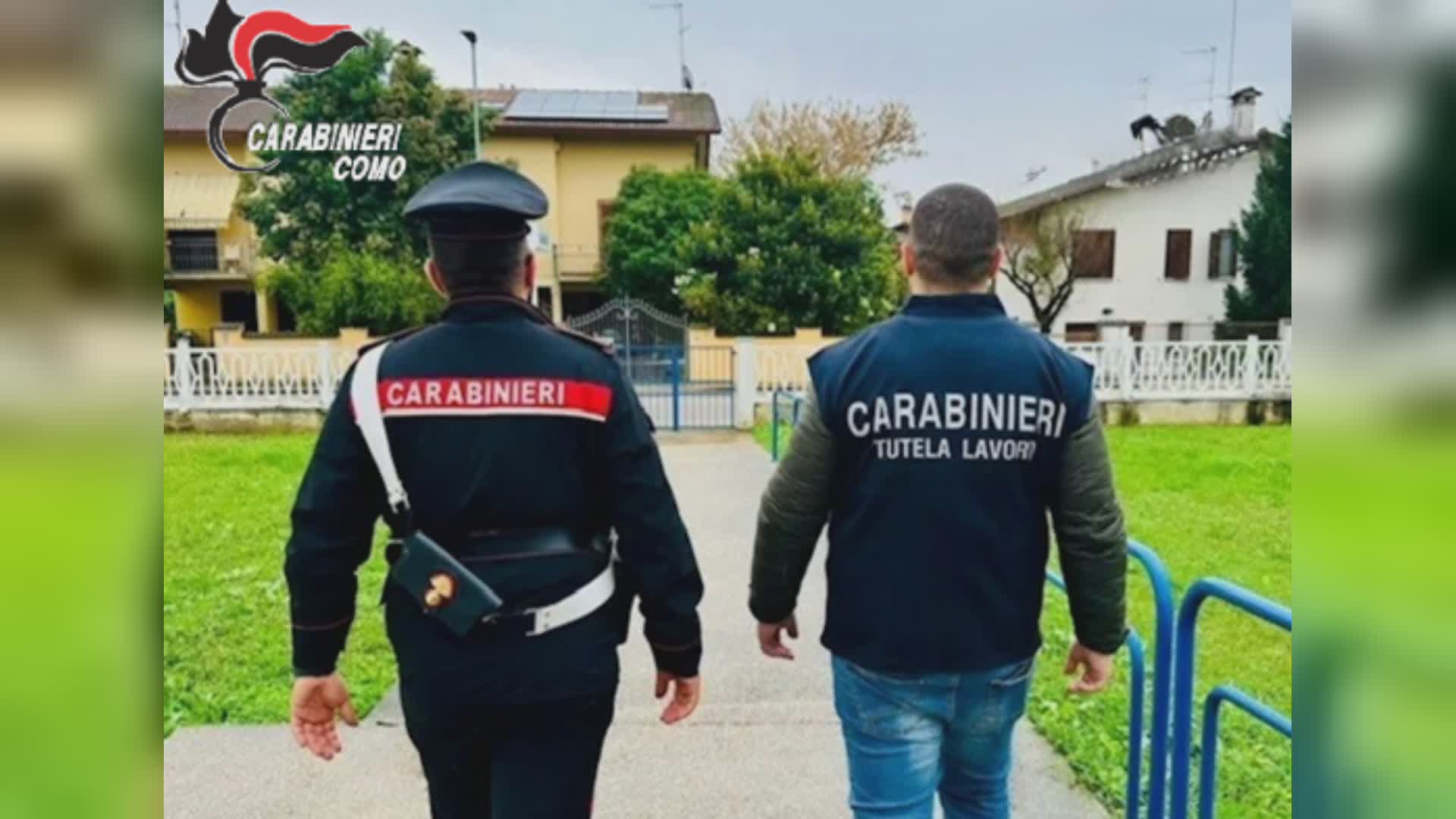 Controlli in un cantiere a Grandola ed Uniti, mancata sicurezza: attività sospesa e 20mila euro di multe