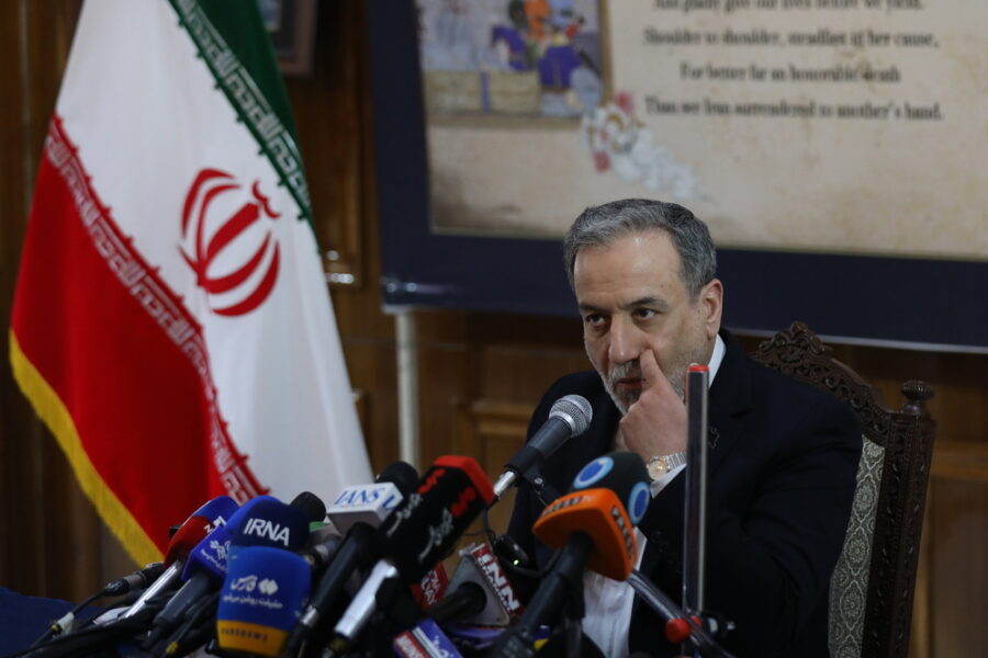 Poco dopo il lancio di missili dell'Iran verso Israele