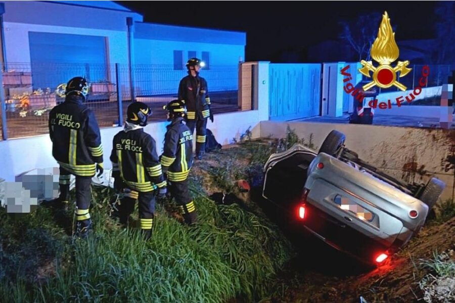 L'incidente ieri sera a Borgoricco