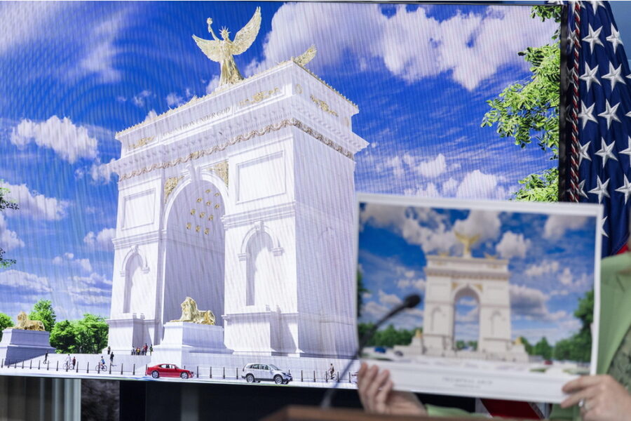 Ma l'opera potrebbe essere fermata dalla legge sull'altezza degli edifici a Washington