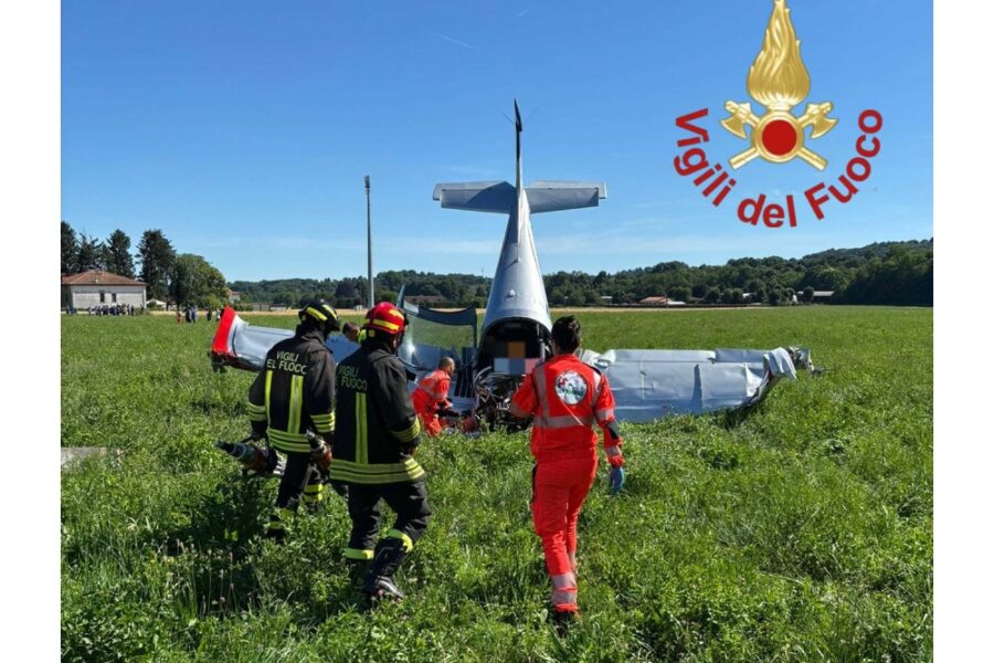 Velivolo svizzero era diretto a Locarno