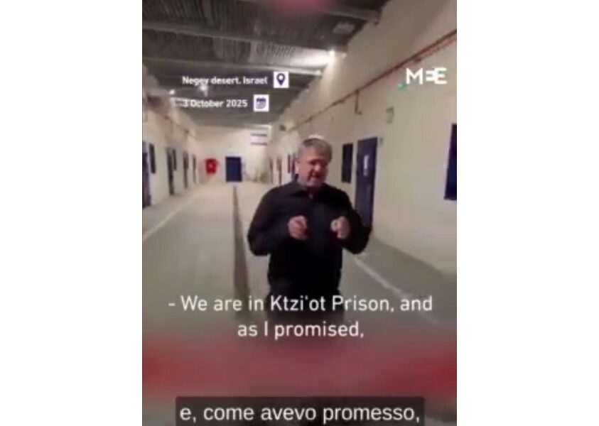 In un video rivolse parole di scherno agli attivisti inginocchiati e con le mani legate