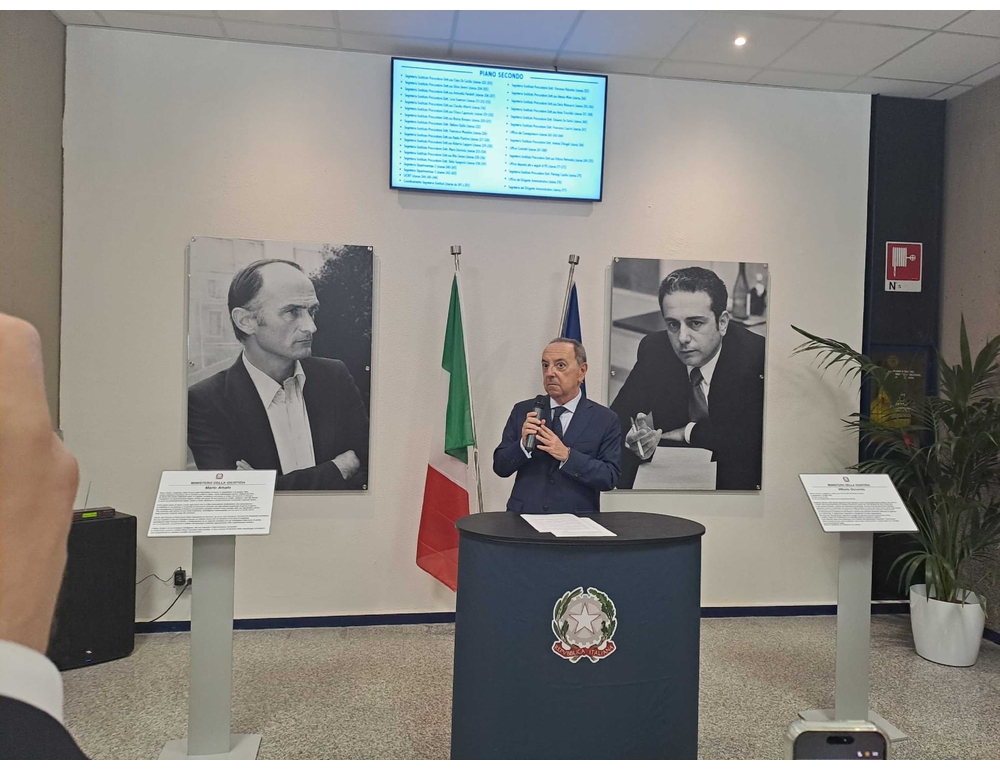 Cerimonia in tribunale a Roma in memoria dei magistrati Occorsio e Amato
