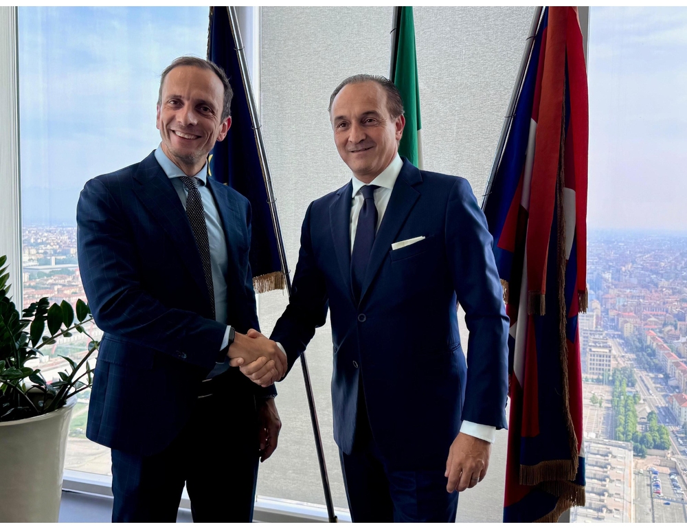 Cirio incontra Fedriga al grattacielo della Regione Piemonte