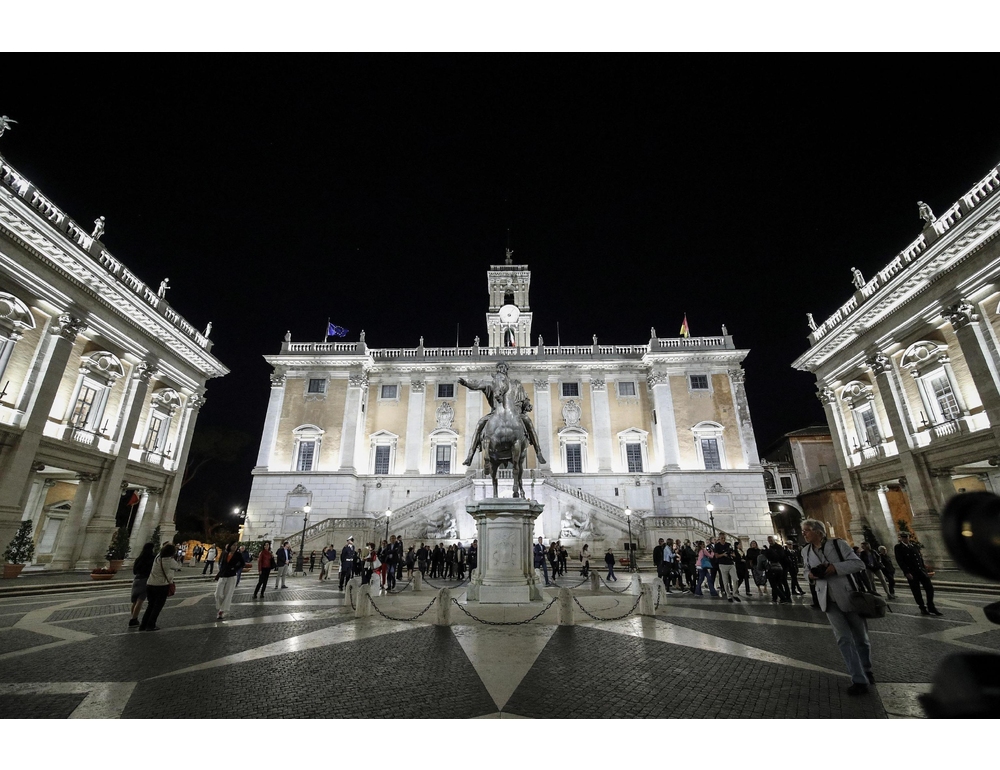 Concluso il restauro di palazzo Senatorio e piazza del Campidoglio a Roma