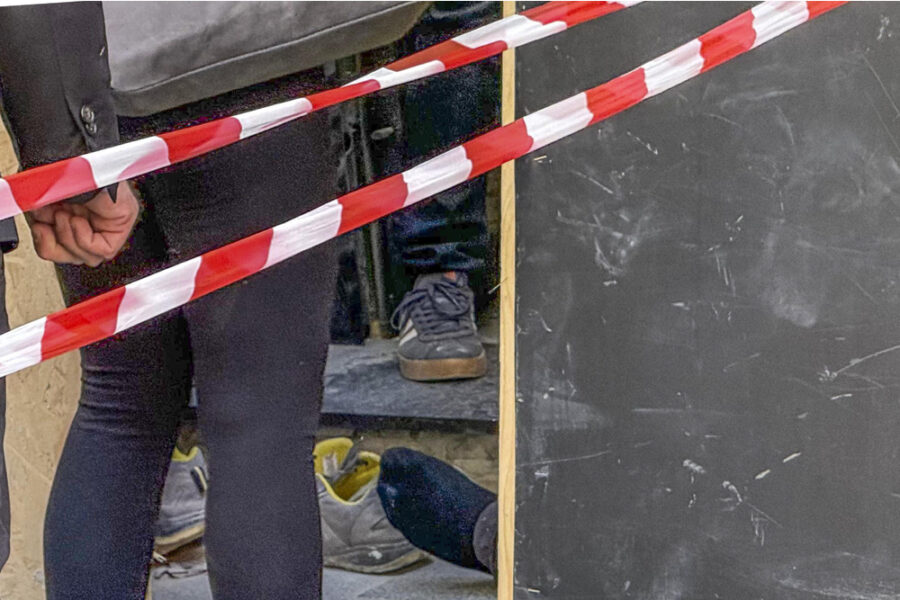 L'infortunio all'interno di un capannone in Valle Camonica