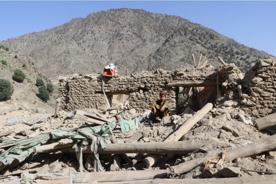 L'epicentro a 450 km a nord di Kabul