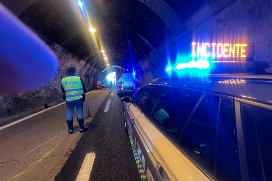 Sinistro anche in A10