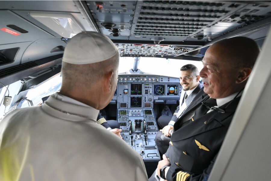 Il volo Ita Airways partito da Fiumicino ha toccato terra in Spagna
