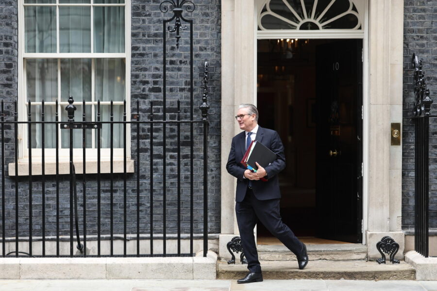 L'annuncio di Downing Street