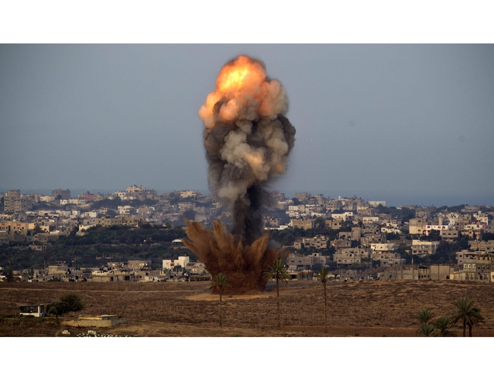Media, salito a 10 il bilancio di morti nella Striscia di Gaza