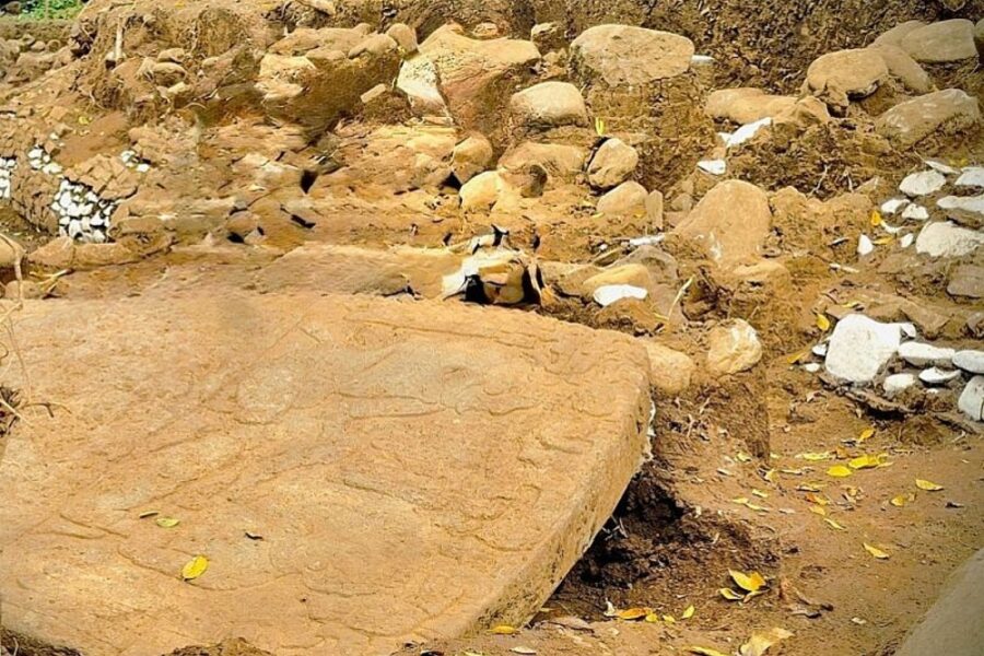Il complesso cerimoniale presenta inediti influssi Maya