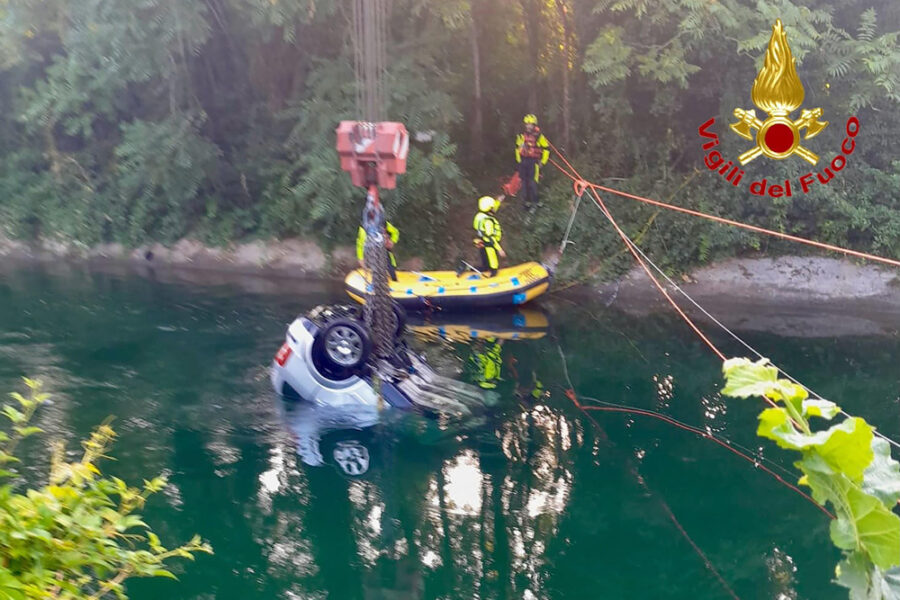 L'incidente ieri all'alba nel Milanese