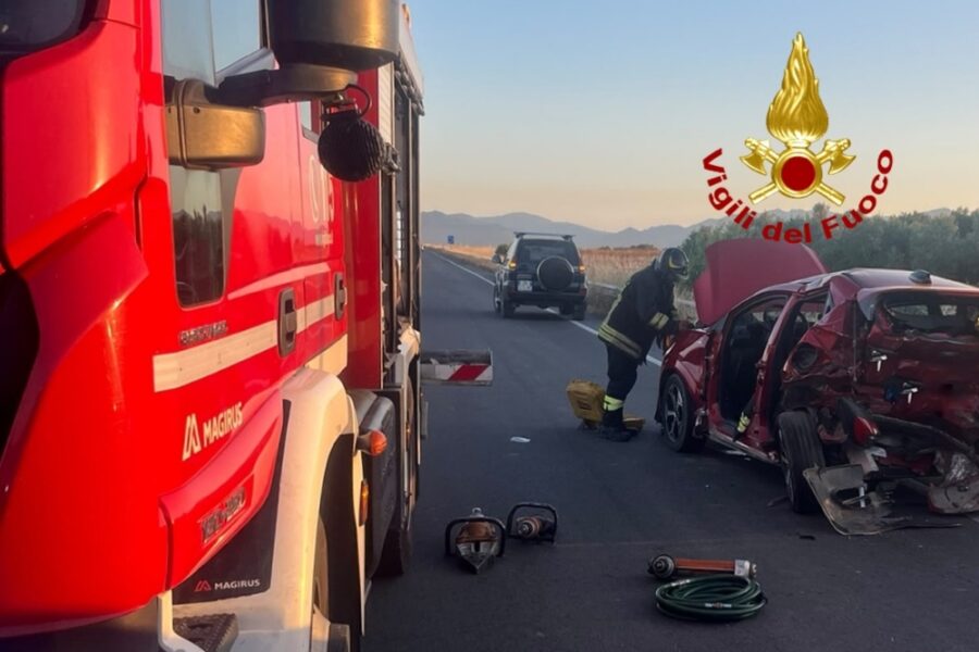 Incidente sulla provinciale 2 ad Assemini