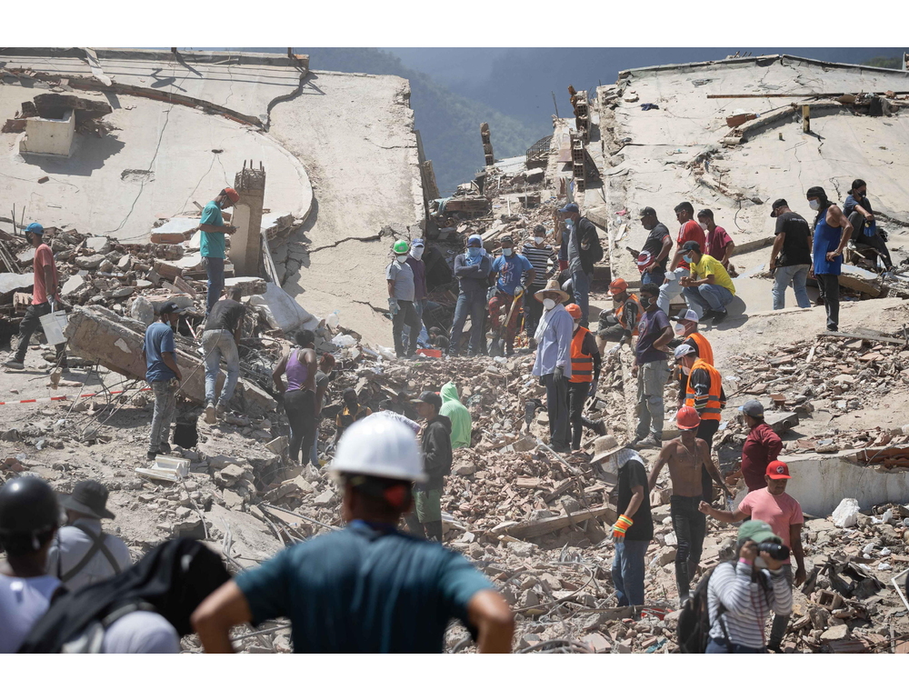 Terremoto in Venezuela, aggiornato a 1.719 il bilancio dei morti