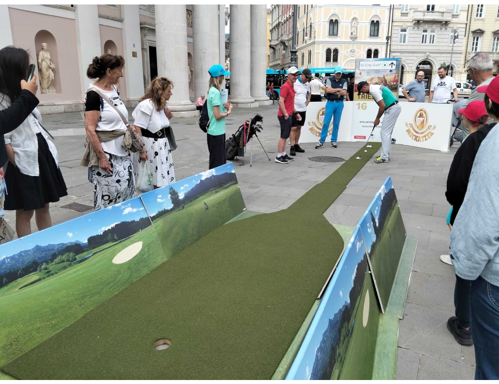 Trieste ridiventa un grande campo da golf con "In City Golf"