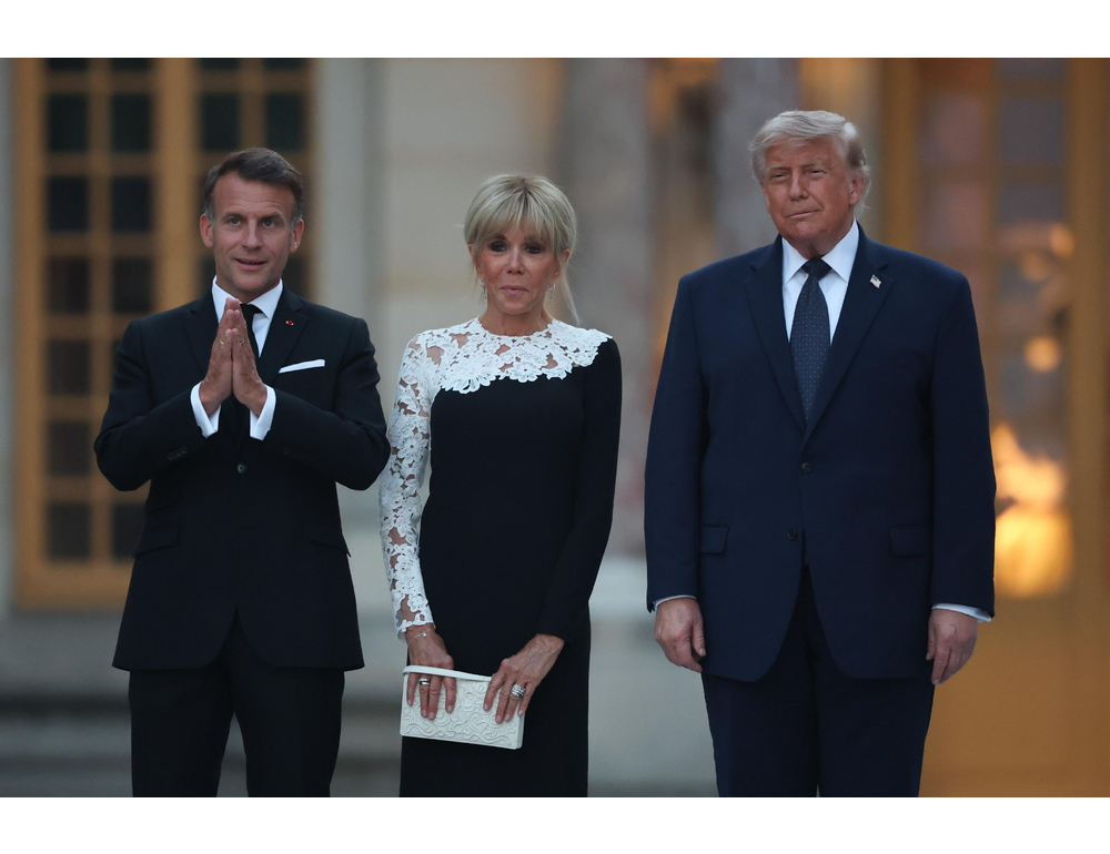 Trump, ‘sono molto contento di essere a Versailles’