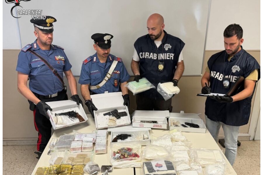 Operazione dei carabinieri nel Torinese