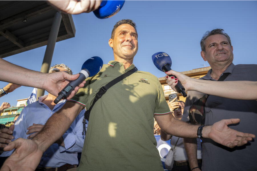 Con lui ho una cosa in comune: siamo due militari