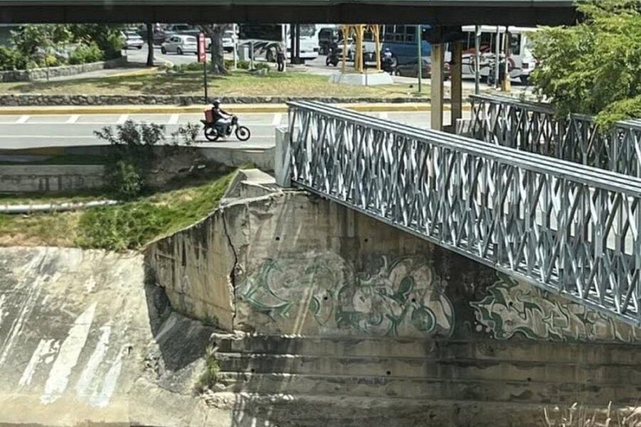 L'opera sostituirà una struttura crollata per i terremoti