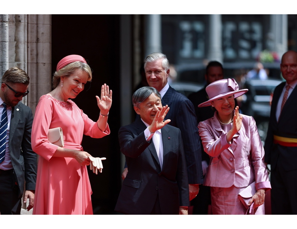Visita in Belgio dell’imperatore del Giappone Naruhito