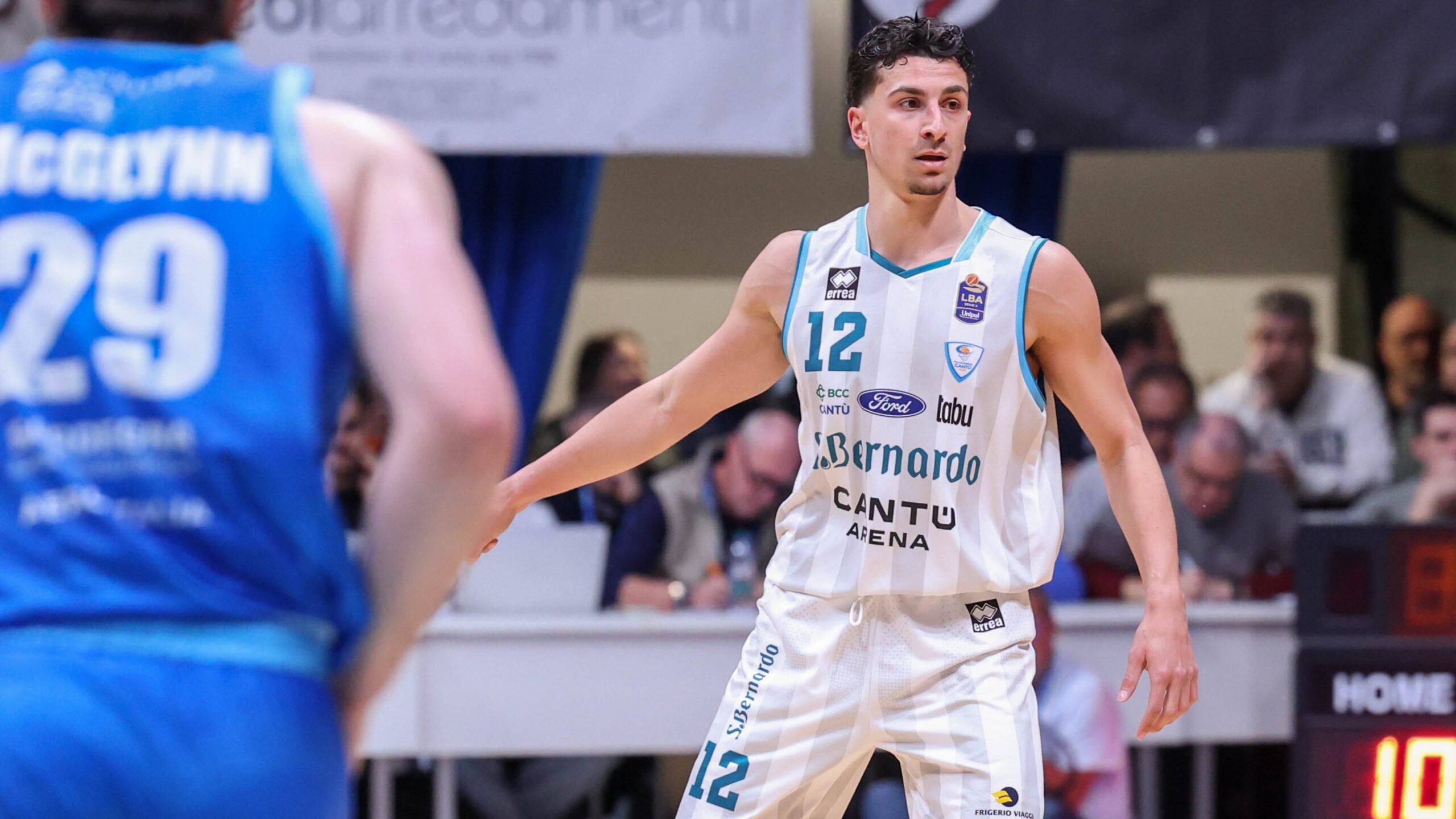 Giordano Bortolani lascia la Pallacanestro Cantù