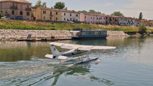 Centenario dell’aviazione commerciale italiana: i piloti comaschi Baj e Rezzonico ripercorrono la rotta della SISA