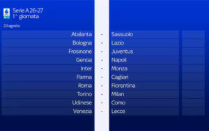 Serie A 2026/27, si parte il 22 agosto. Avvio ostico per il Como con tre trasferte contro Udinese, Napoli e Genoa