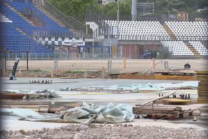 Curva Stadio Sinigaglia, il cantiere riceve il sigillo di sostenibilità da Ance Como