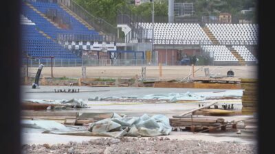 Curva Stadio Sinigaglia, il cantiere riceve il sigillo di sostenibilità da Ance Como