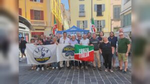 Como, il centrodestra unito scende in piazza. Molinari (FdI): “Il candidato sarà un politico”
