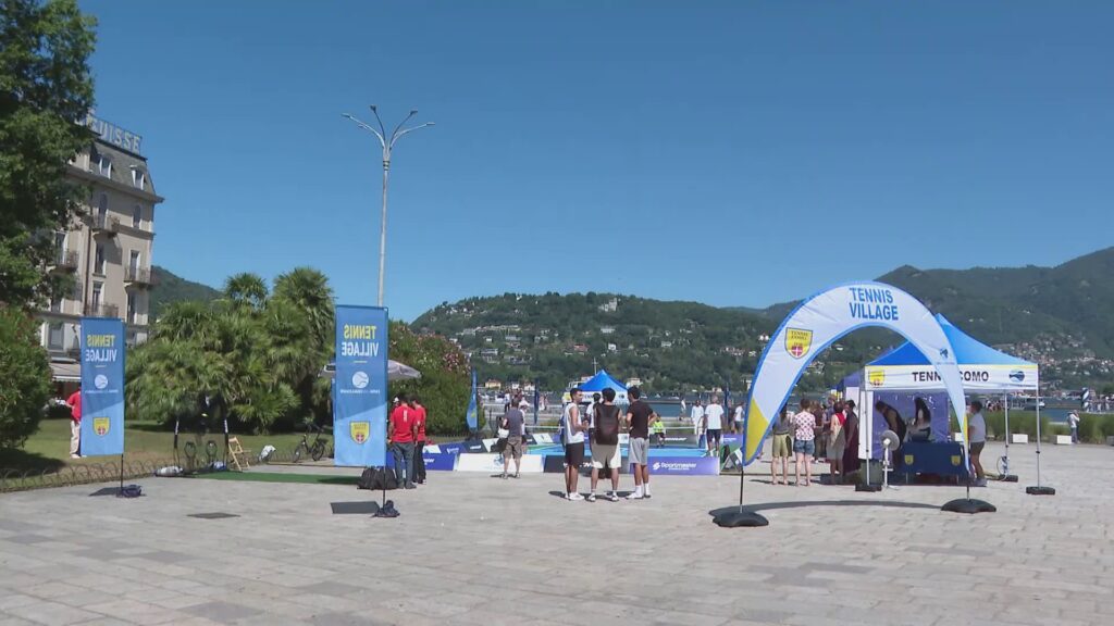 Como, Tennis Village in piazza Cavour: un’intera giornata di giochi e attività per tutti