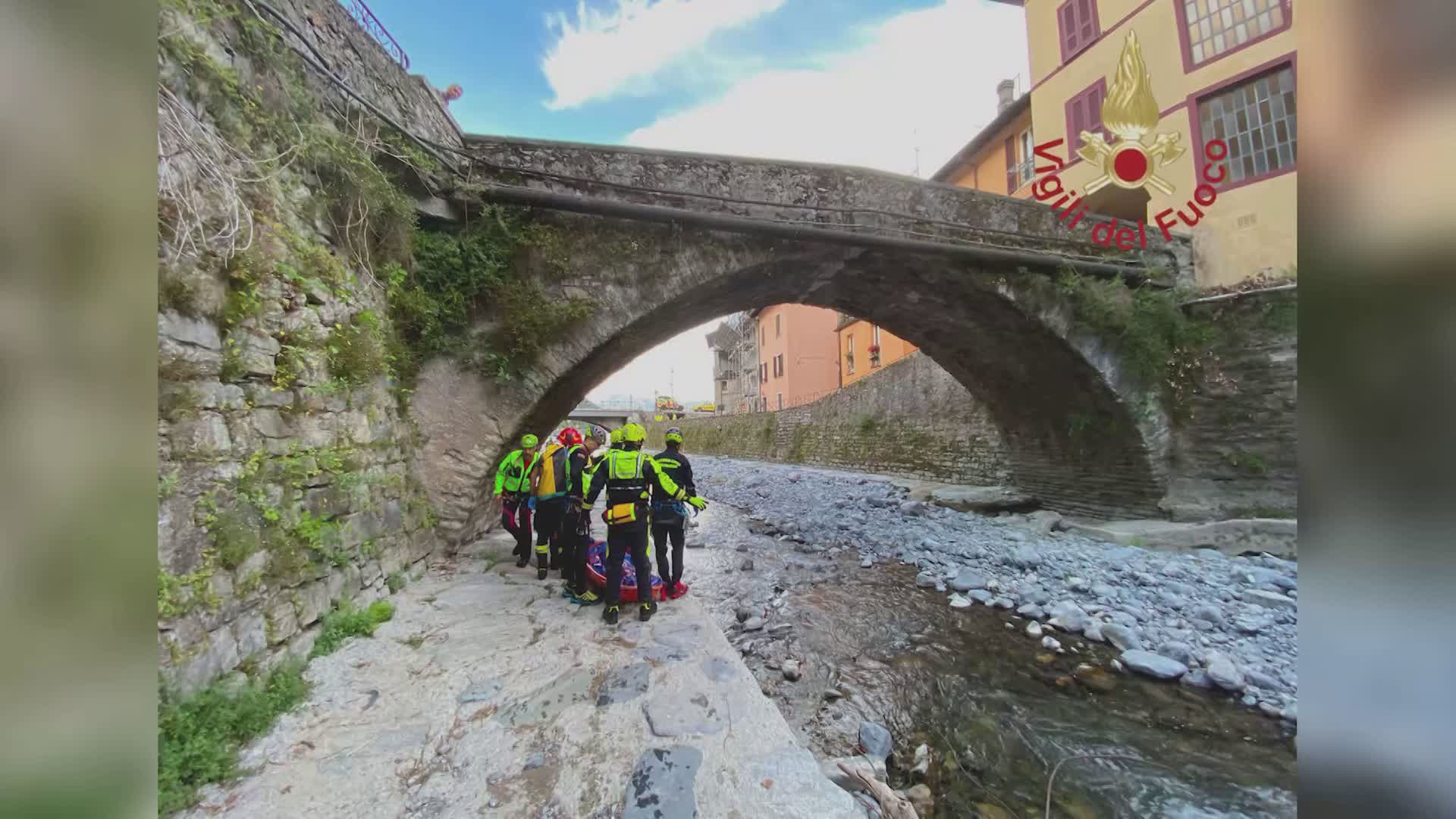 Argegno in lutto, fatale caduta nel torrente. Italia e Germania unite nel dolore