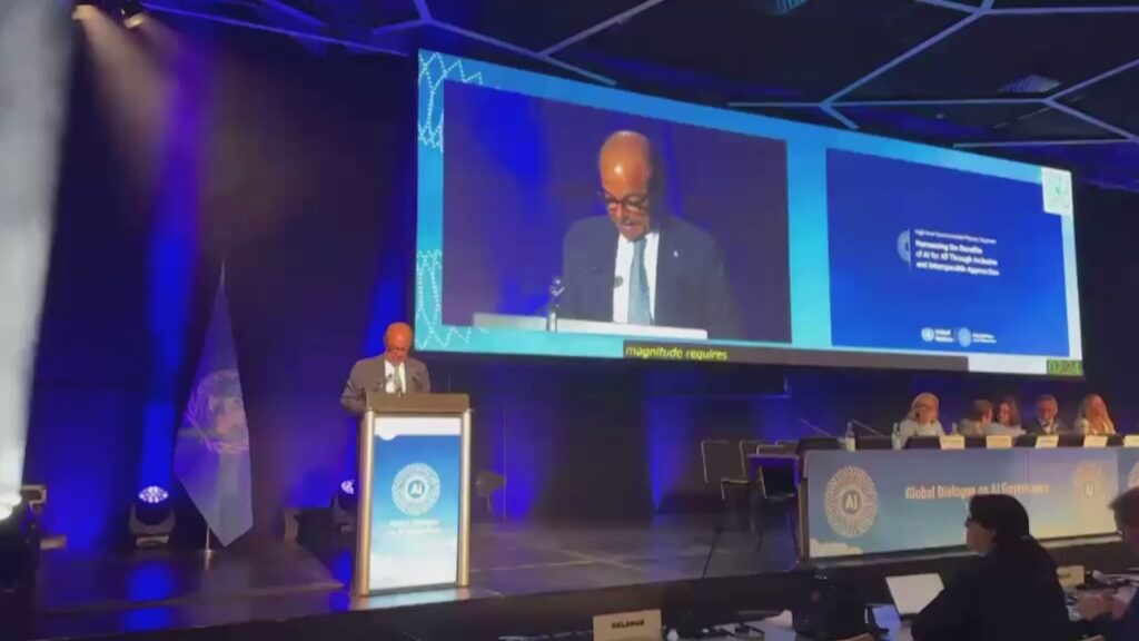 Intelligenza Artificiale: Alessio Butti all'Onu a Ginevra