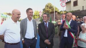 Locate Varesino, inaugurato il nuovo sottopasso della stazione