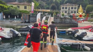Nesso, turista olandese cade in casa. Necessario l’intervento dei vigili del fuoco per i soccorsi