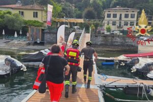 Nesso, turista olandese cade in casa. Necessario l’intervento dei vigili del fuoco per i soccorsi